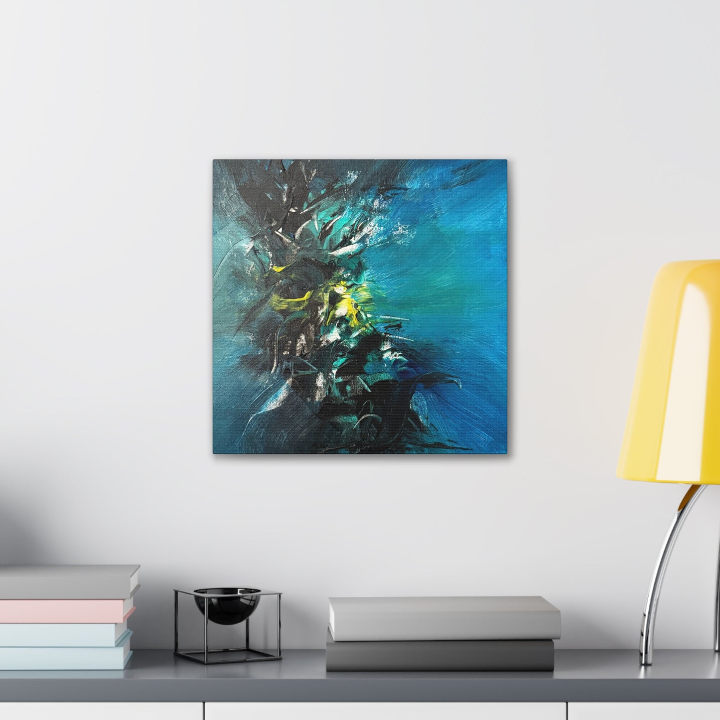 Spontaneous Nuclear Implosion Canvas Print Wall Art
