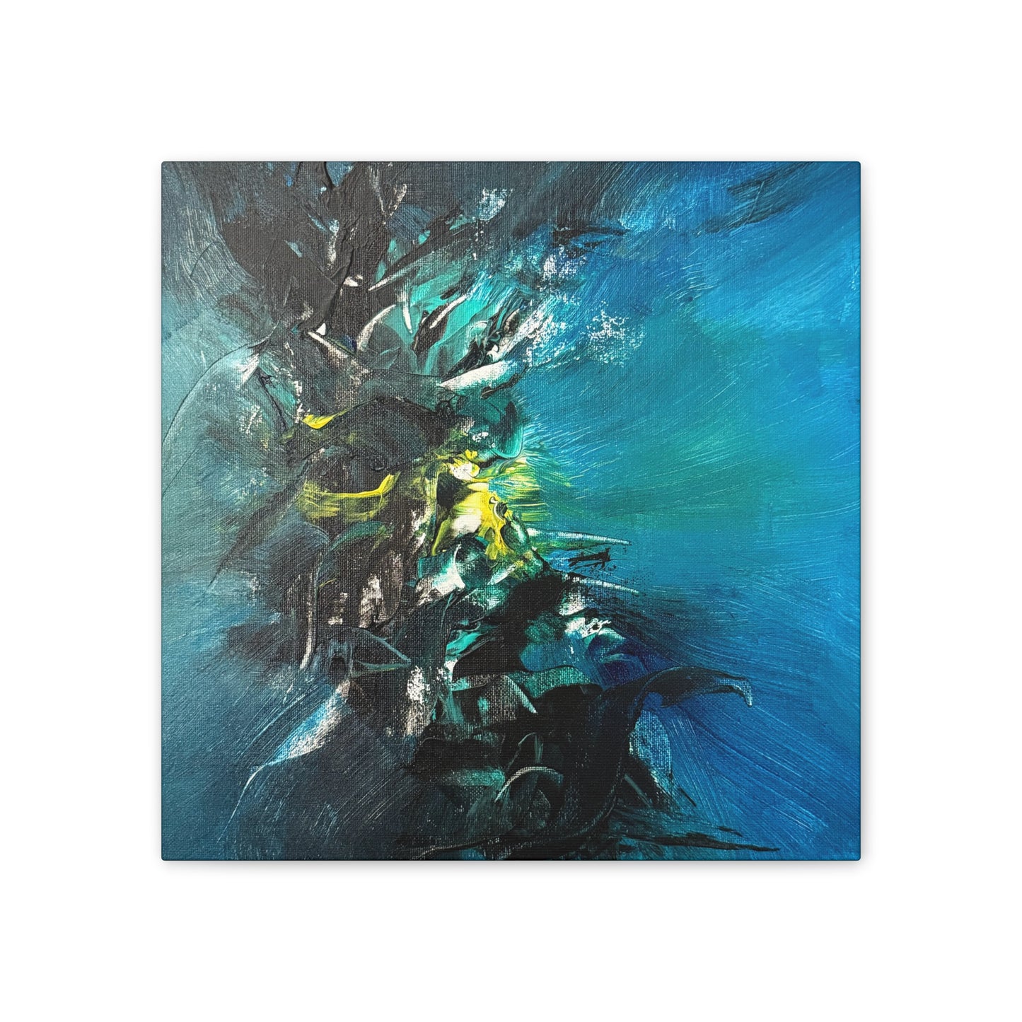 Spontaneous Nuclear Implosion Canvas Print Wall Art