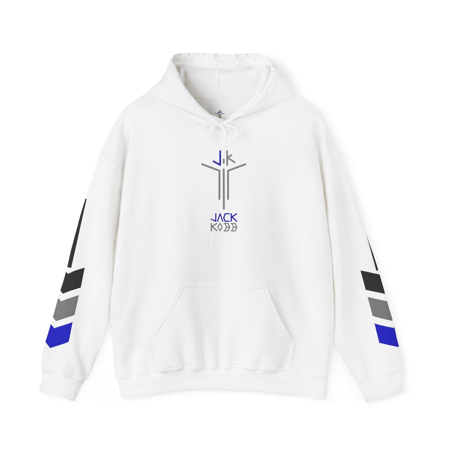 LIVE LIFE DESPITE- JK DRIVE HOODIE (WHITE)