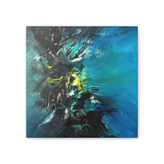Spontaneous Nuclear Implosion Canvas Print Wall Art