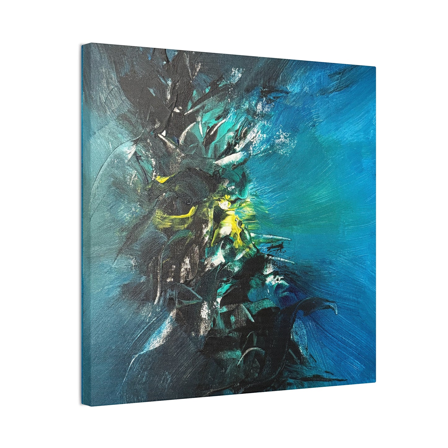 Spontaneous Nuclear Implosion Canvas Print Wall Art