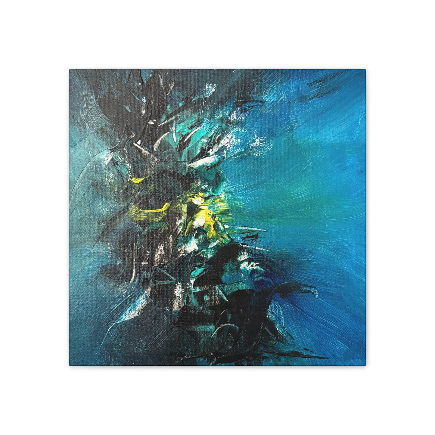 Spontaneous Nuclear Implosion Canvas Print Wall Art