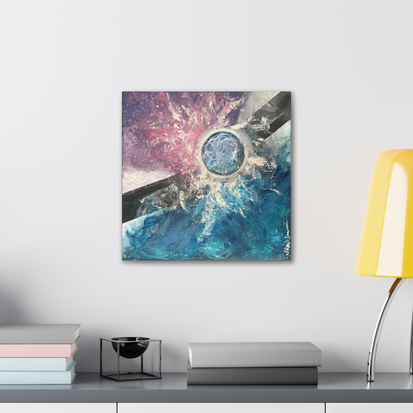 Meta Nucleus Canvas Print Wall Art