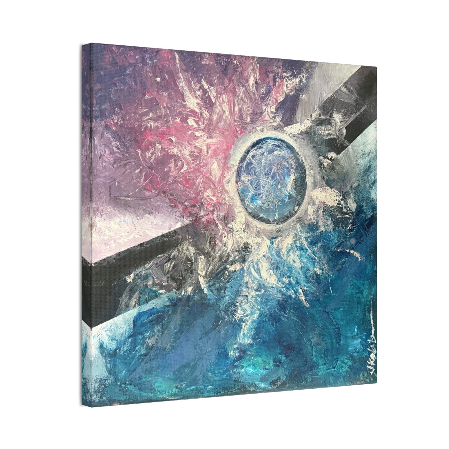 Meta Nucleus Canvas Print Wall Art